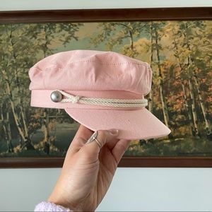 Pink Baker Boy Cap